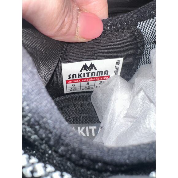 SAKITAMA Men’s 6 Black Green Sport Running Non Slip Casual Athletic Blade Shoes - Picture 9 of 10